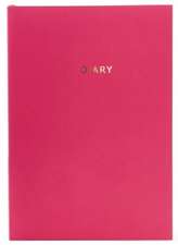 COLOURBLOCK A5 UNDATED DIARY WTV CERISE