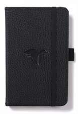 Dingbats A6 Pocket Wildlife Black Duck Notebook - Graph