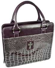 Purple Croc-Embossed, Purse Style