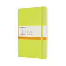 Moleskine Large Ruled Softcover Notebook: Lemon Green