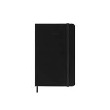 Moleskine 2025 12-Month Daily Pocket Hardcover Notebook: Black