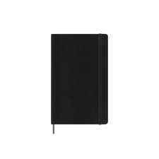 Moleskine 2025 18-Month Daily Large Softcover Notebook: Black