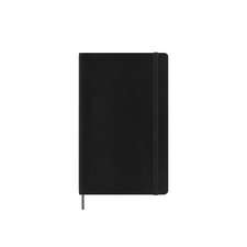 Moleskine 2025 18-Month Weekly Large Softcover Notebook: Black