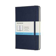 Moleskine Medium Dotted Hardcover Notebook: Sapphire Blue