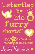 '...startled by his furry shorts!'