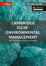 Cambridge Igcse(r) Environmental Management: Teacher Guide