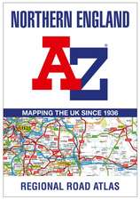 Northern England A-Z Road Atlas