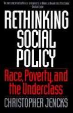 Rethinking Social Policy