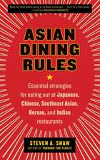 Asian Dining Rules