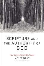 Scripture and the Authority of God