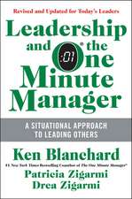 Leadership and the One Minute Manager