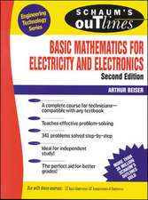 Schaum's Outline of Basic Mathematics for Electricity and Electronics