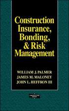 Construction Insurance, Bonding, and Risk Management