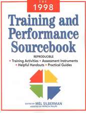 The 1998 Training and Performance Sourcebook