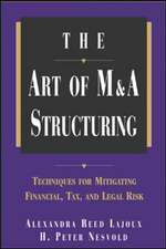 The Art of M&A Structuring