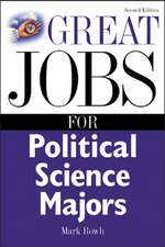 Great Jobs for Political Science Majors