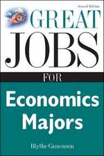 Great Jobs for Economics Majors