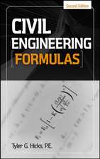 Civil Engineering Formulas