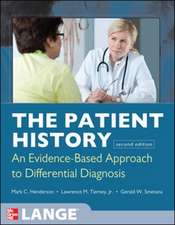 The Patient History: Evidence-Based Approach