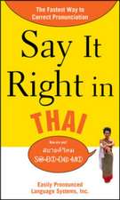 Say It Right in Thai