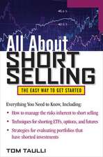 All About Short Selling