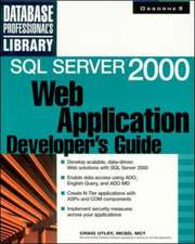 SQL Server 2000 Web Application Developer's Guide