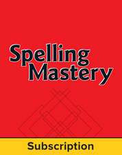 Spelling Mastery Level B Student Online Subscription, 1 year