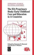 IEA Preprimary Study – Early Childhood Care and Education in 11 Countries