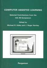 Computer Assisted Learning: Selected Contributions from the CAL 95 Symposium, 10-13 April 1995, University of Cambridge