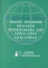 In Perpetual Motion – Travel Behaviour Research Opportunities and Application Challenges