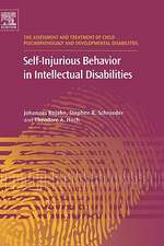 Self-Injurious Behavior in Intellectual Disabilities