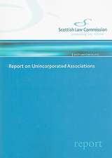 Report on Unincorporated Associations