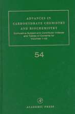 Advances in Carbohydrate Chemistry and Biochemistry: Cumulative Subject and Author Indexes, and Tables of Contents