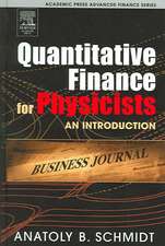 Quantitative Finance for Physicists