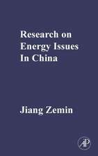 Research on Energy Issues in China