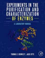 Experiments in the Purification and Characterization of Enzymes: A Laboratory Manual