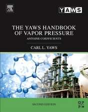 The Yaws Handbook of Vapor Pressure: Antoine Coefficients