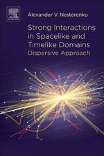 Strong Interactions in Spacelike and Timelike Domains: Dispersive Approach