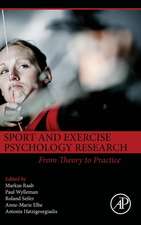 Sport and Exercise Psychology Research