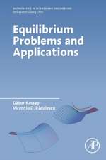 Equilibrium Problems and Applications