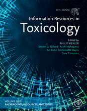 Information Resources in Toxicology, Volume 1: Background, Resources, and Tools