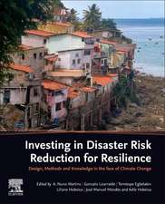 Investing in Disaster Risk Reduction for Resilience: Design, Methods and Knowledge in the face of Climate Change