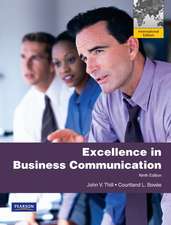 Excellence in Business Communication: International Version