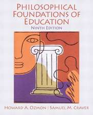 Philosophical Foundations of Education