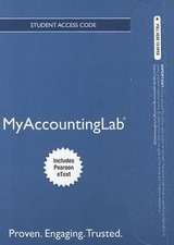 New Myaccountinglab with Pearson Etext -- Access Card -- For Essentials of Accounting: Becoming Effective Teachers i