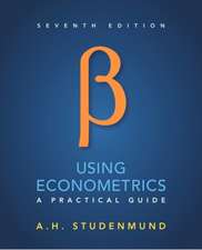 Studenmund, A: Using Econometrics