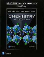 Student Solutions Manual to Black Exercises for Chemistry