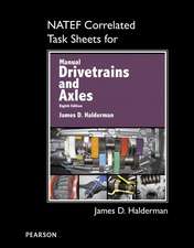 Natef Correlated Task Sheets for Manual Drivetrain and Axles