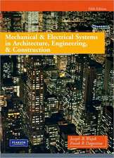Mechanical and Electrical Systems in Architecture, Engineering, and Construction