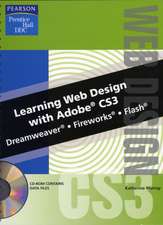 Learning Web Page Design w/Adobe CS3 Student Edition